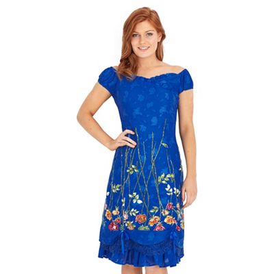Blue latin spirit dress